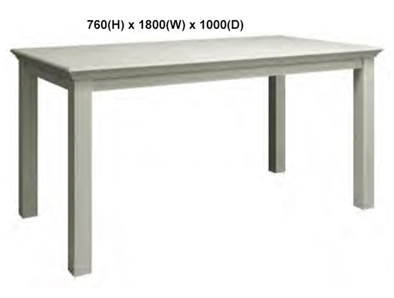 DELAN (AUSSIE MADE) DINING TABLE COLLECTION - ASSORTED PAINTED COLOURS - STARTING FROM $799