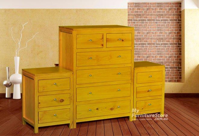 FEDERATION 3 PIECE CHEST SET - ASSORTED COLOURS