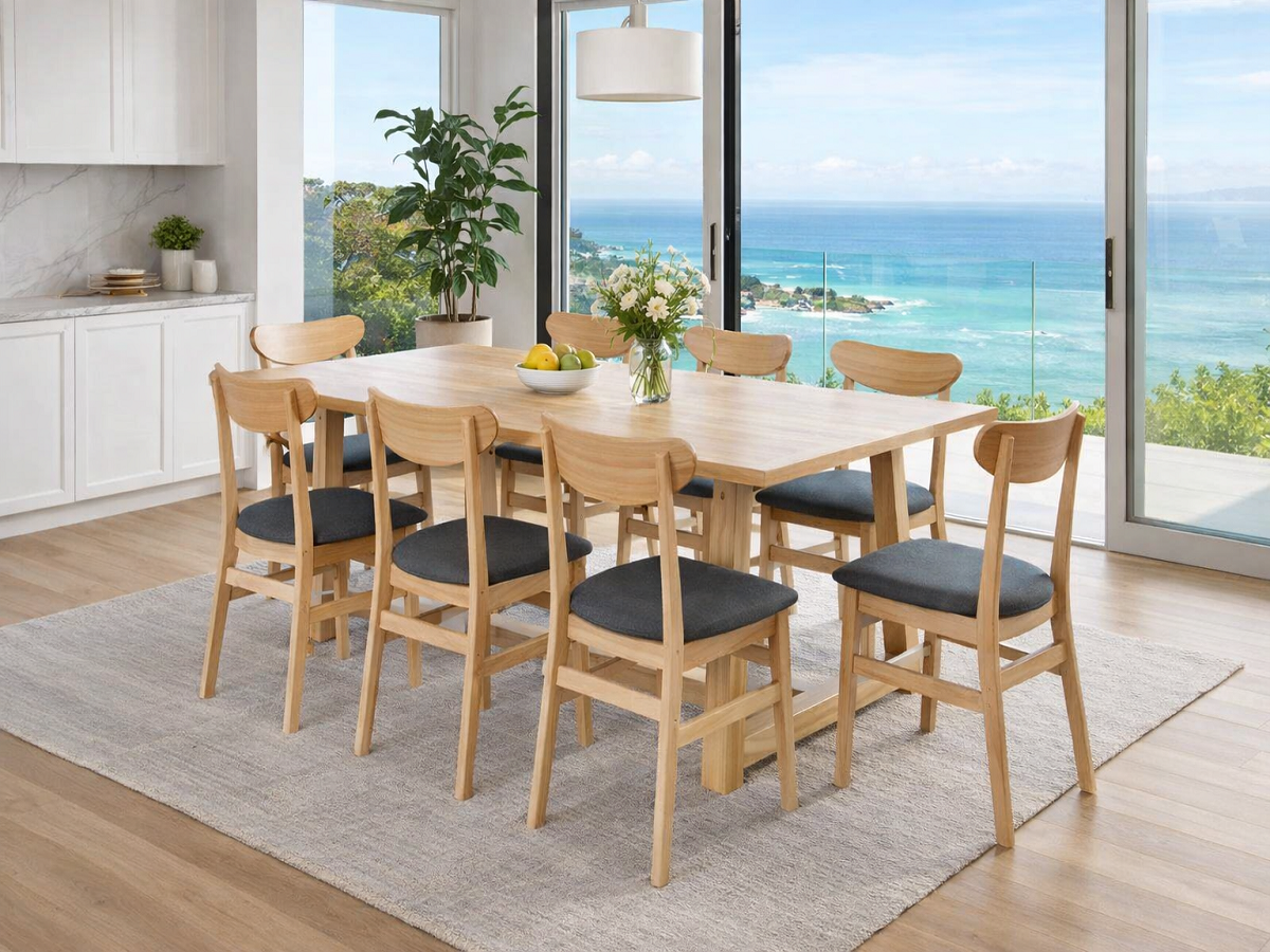 DANTE (AUSSIE MADE) DINING AND LIVING COLLECTION - ASSORTED COLOURS - STARTING FROM $5999