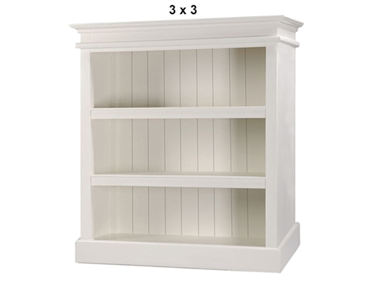 DARIA (AUSSIE MADE) LOWLINE BOOKCASE COLLECTION - ASSORTED PAINTED COLOURS - STARTING FROM $849