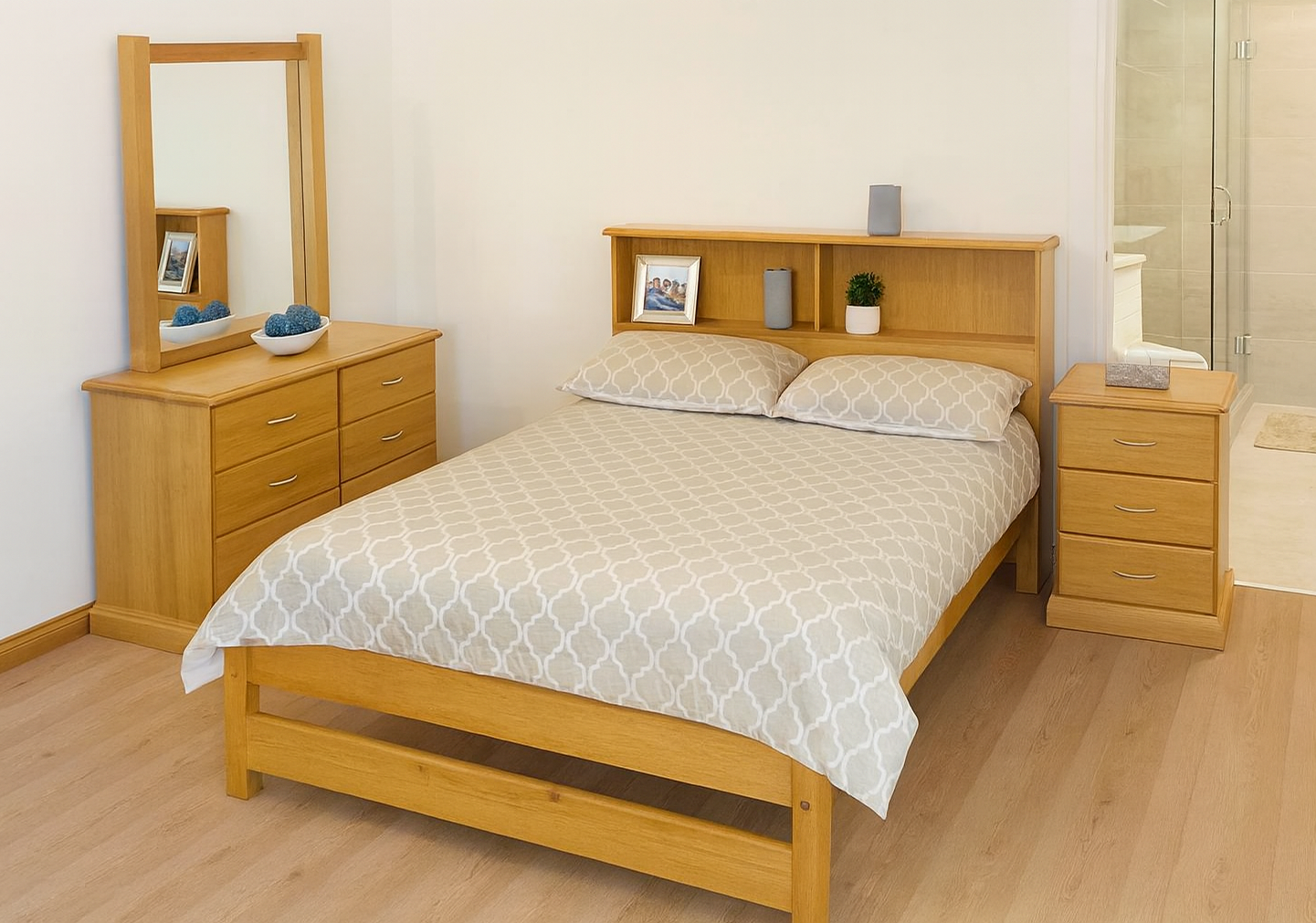 DARWIN (AUSSIE MADE) BOOKEND BEDROOM COLLECTION - ASSORTED COLOURS - STARTING FROM $999