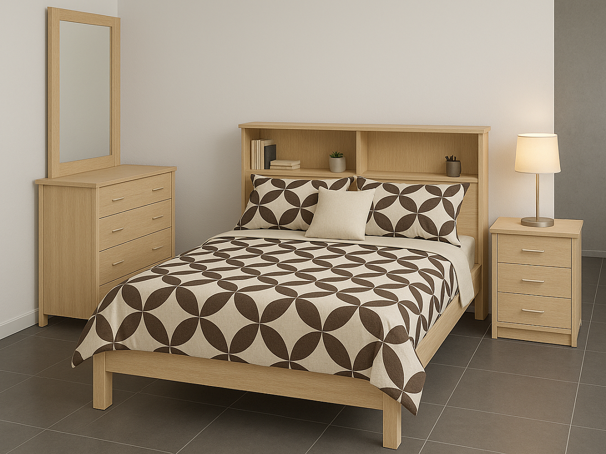 DARWIN (AUSSIE MADE) BOOKEND BEDROOM COLLECTION - ASSORTED COLOURS - STARTING FROM $999