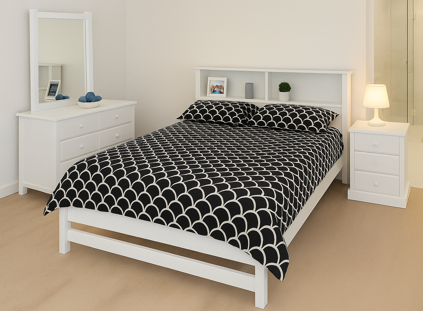 DARWIN (AUSSIE MADE) BOOKEND BEDROOM COLLECTION - ASSORTED COLOURS - STARTING FROM $999