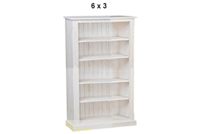 DRAGON (AUSSIE MADE) HIGHLINE WITH 70mm FACINGS BOOKCASE COLLECTION - ASSORTED PAINTED COLOURS - STARTING FROM $799