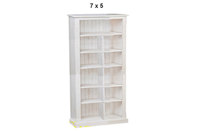 DRAGON (AUSSIE MADE) HIGHLINE WITH 70mm FACINGS BOOKCASE COLLECTION - ASSORTED PAINTED COLOURS - STARTING FROM $799