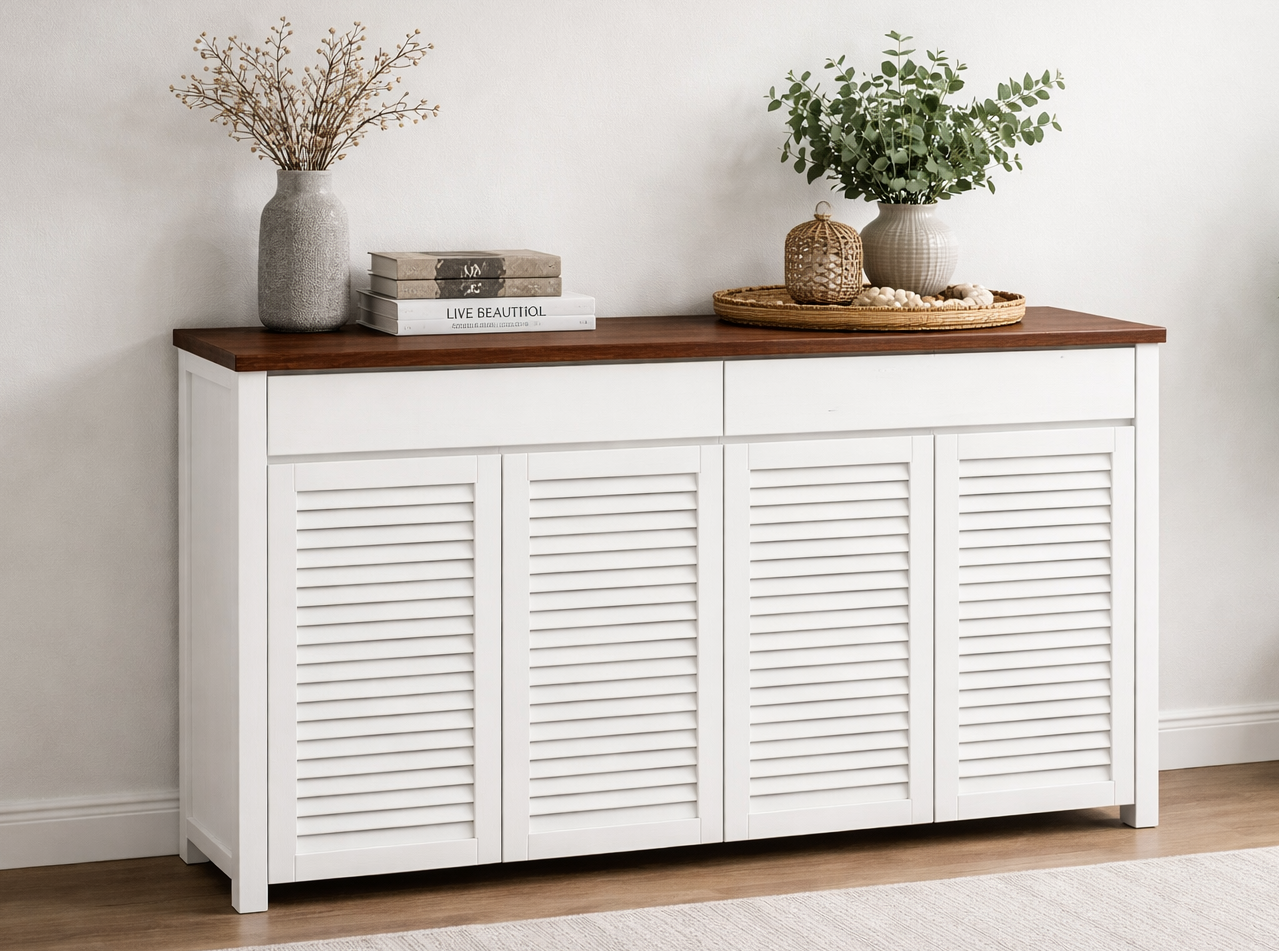 EMMA (AUSSIE MADE) BUFFET WITH 4 DOORS & 2 DRAWERS COLLECTION - ASSORTED COLOURS - STARTING FROM $1999