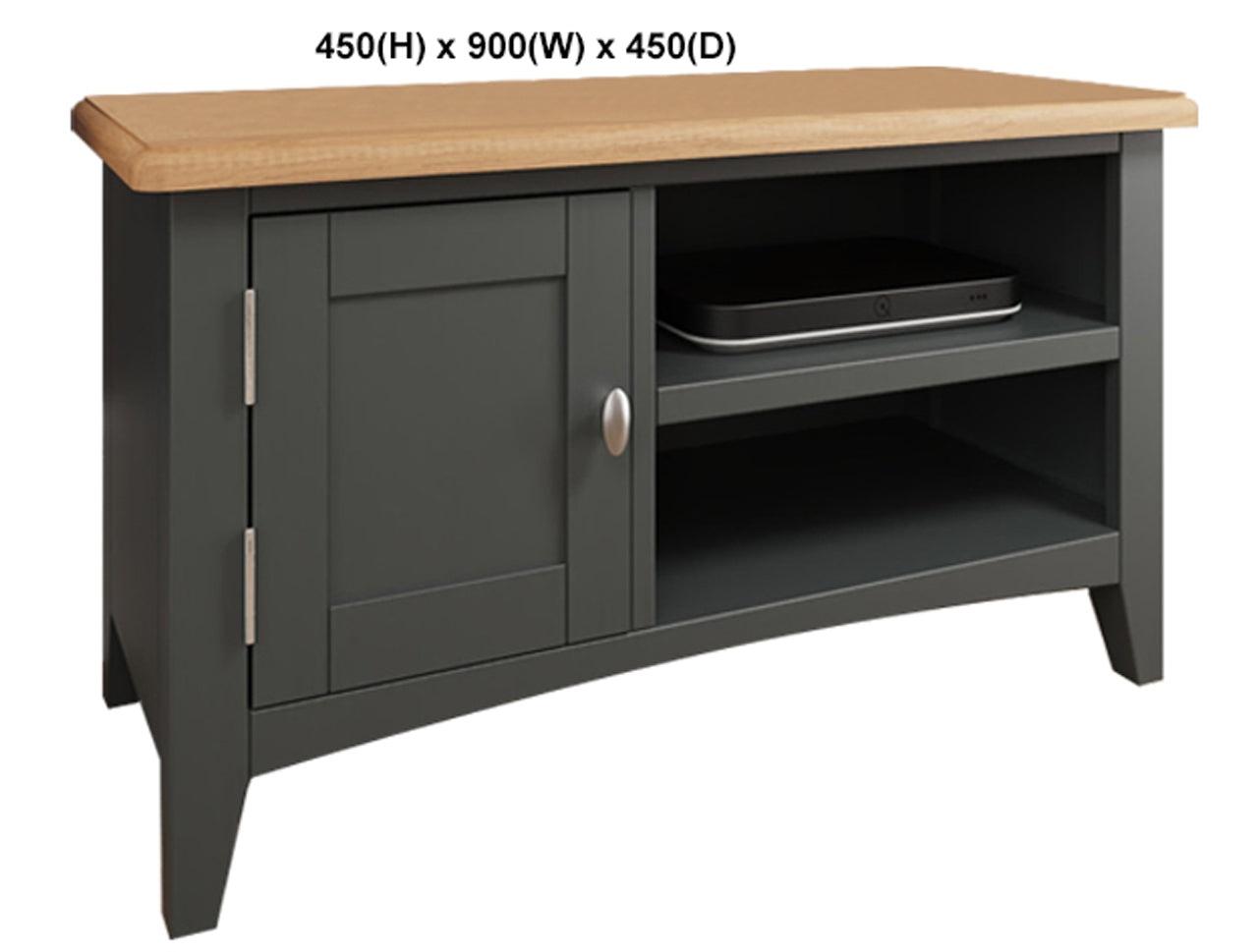 EMMETT (AUSSIE MADE) 1 DOOR TV UNIT COLLECTION - TASSIE OAK COMBINATION - ASSORTED PAINTED / STAINED COLOURS - STARTING FROM $899