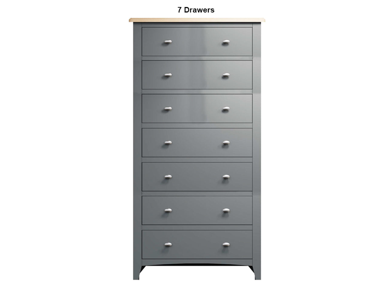 EMMETT (AUSSIE MADE) TALLBOY CHEST COLLECTION - TASSIE OAK COMBINATION - ASSORTED STAINED COLOURS - STARTING FROM $1099