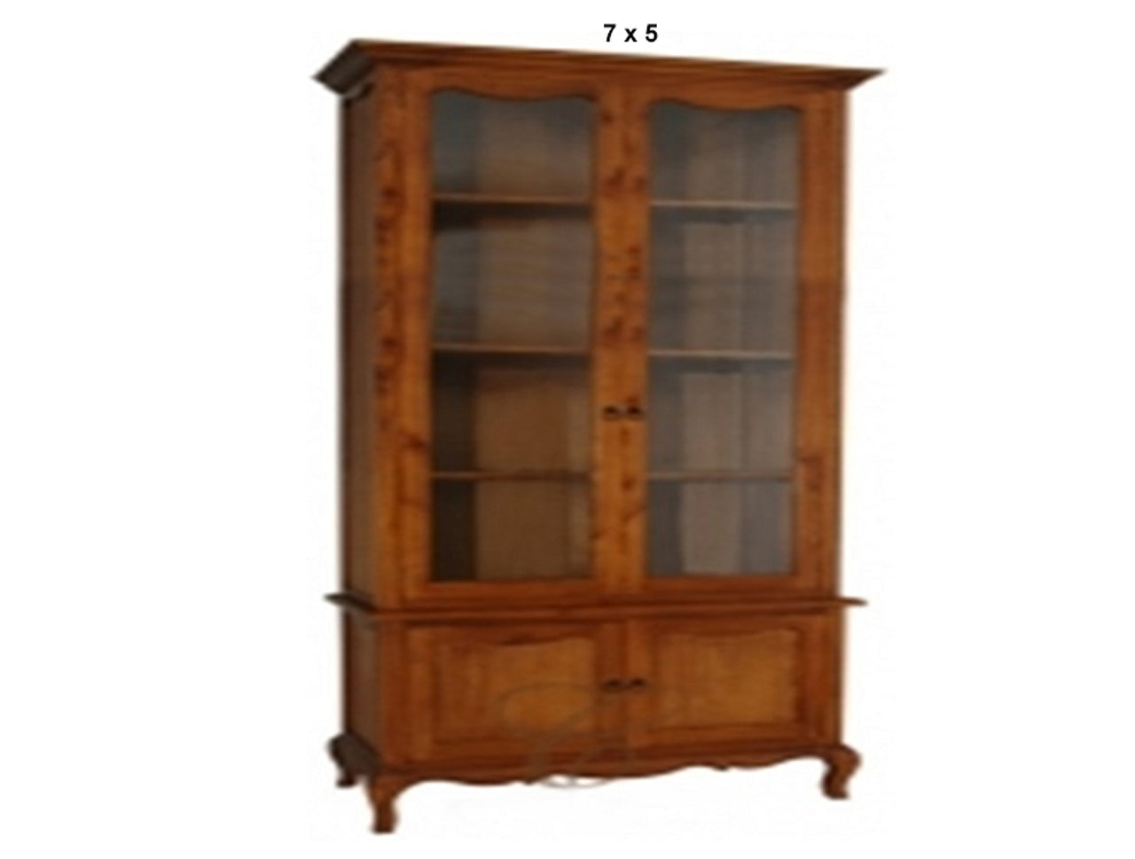 FRENCH PROVINCIAL LIBRARY CABINET COLLECTION - ASSORTED STAINED COLOURS - STARTING FROM $1999
