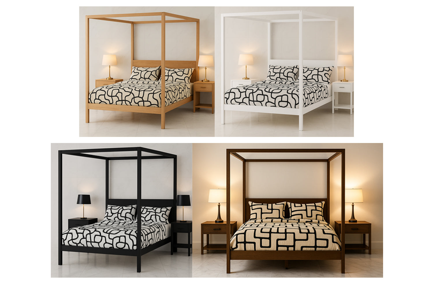 FRANKFURT (AUSSIE MADE) POSTER BEDROOM COLLECTION – ASSORTED COLOURS - STARTING FROM $1499