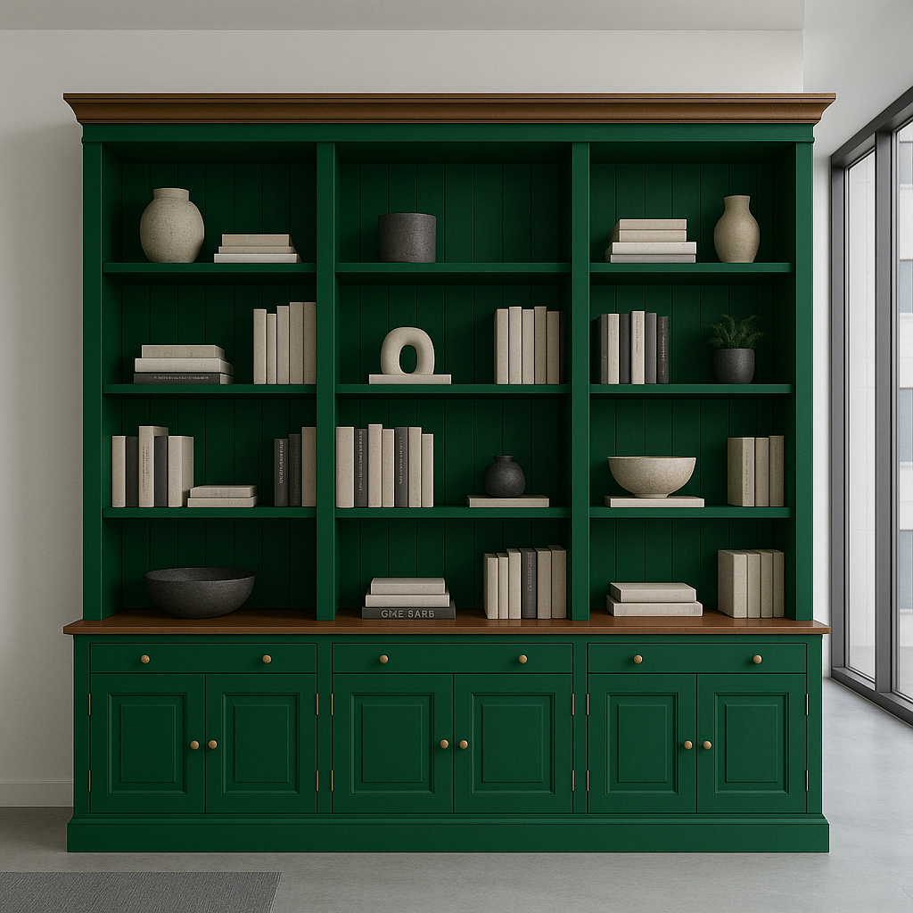 EIFFEL (AUSSIE MADE) BOOKCASE COLLECTION - ASSORTED STAINED COLOURS - STARTING FROM $4499
