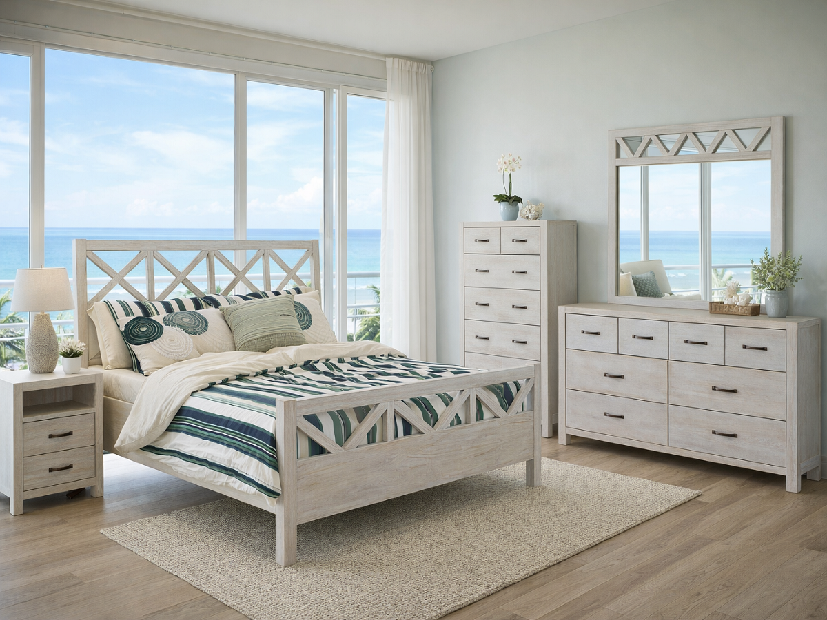 FRENCH COAST (AUSSIE MADE) BEDROOM COLLECTION - ASSORTED COLOURS - STARTING FROM $1499