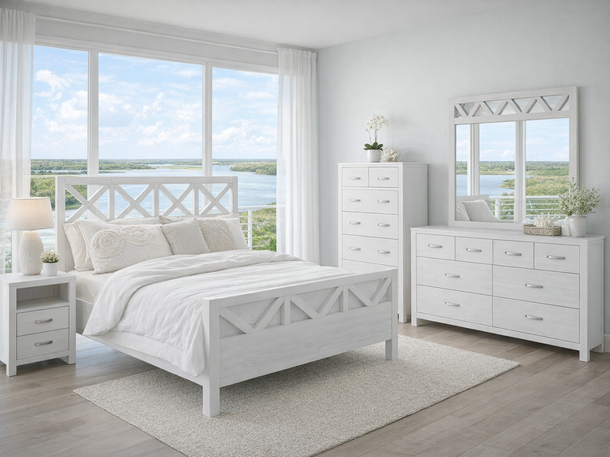 FRENCH COAST (AUSSIE MADE) BEDROOM COLLECTION - ASSORTED COLOURS - STARTING FROM $1499