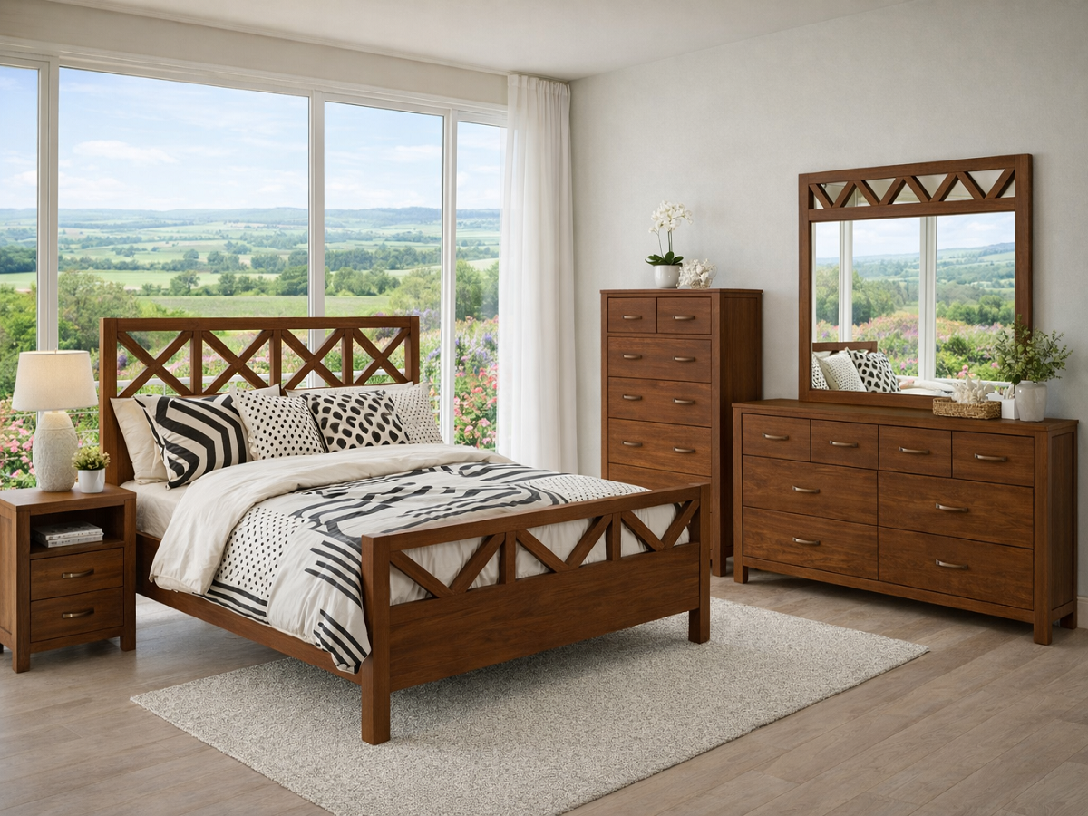 FRENCH COAST (AUSSIE MADE) BEDROOM COLLECTION - ASSORTED COLOURS - STARTING FROM $1499