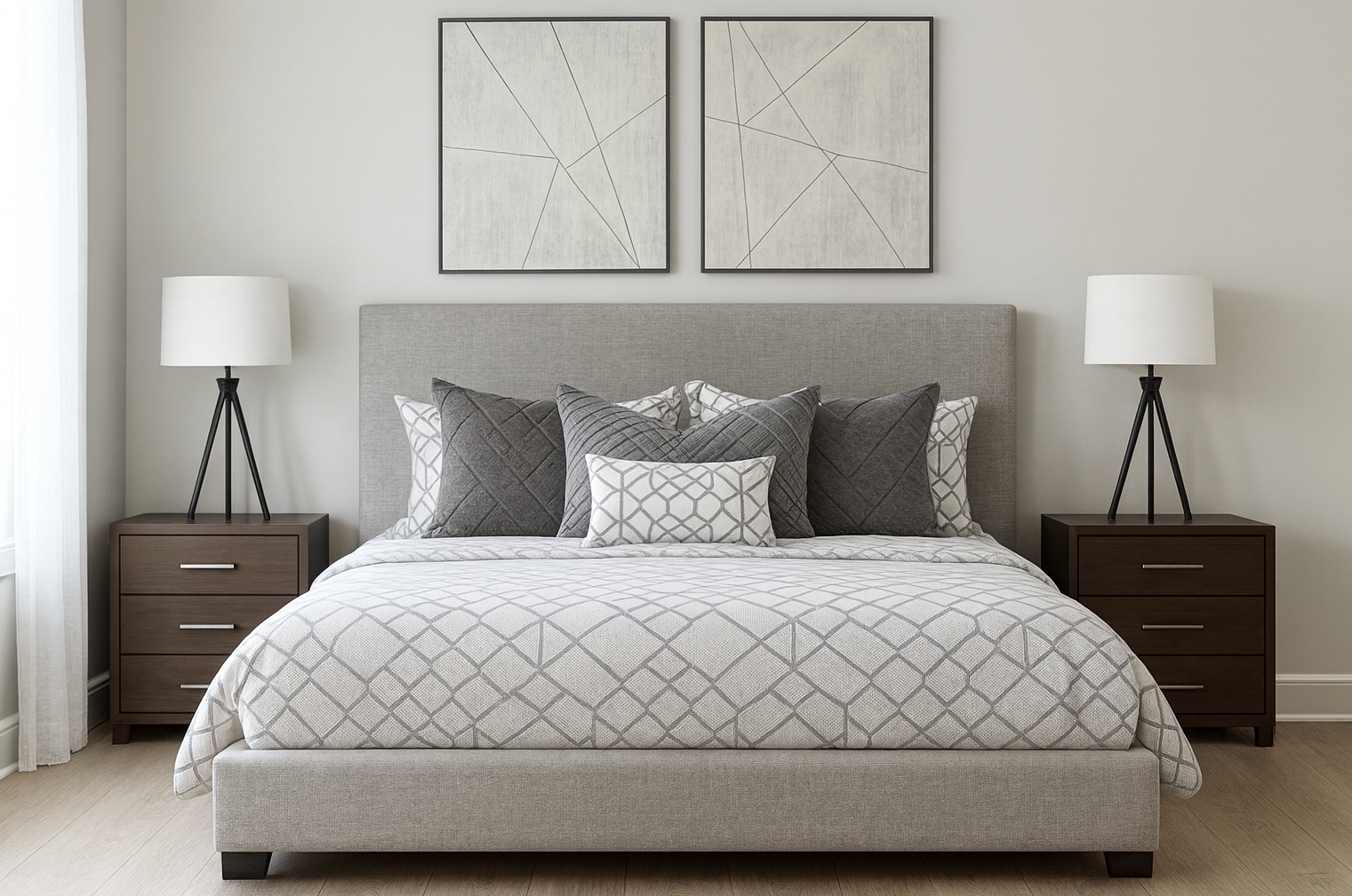 MORPHE (AUSSIE MADE) UPHOLSTERED BEDROOM COLLECTION - ASSORTED FABRICS AND COLOURS - STARTING FROM $499