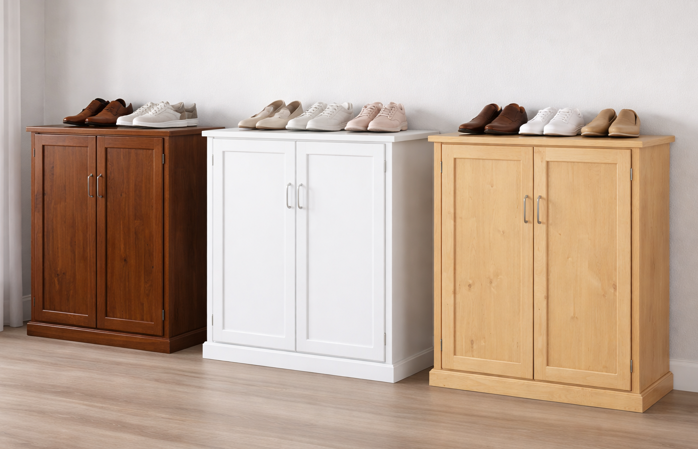 GREELEY (AUSSIE MADE) SHOE CABINET COLLECTION - ASSORTED COLOURS - STARTING FROM $899