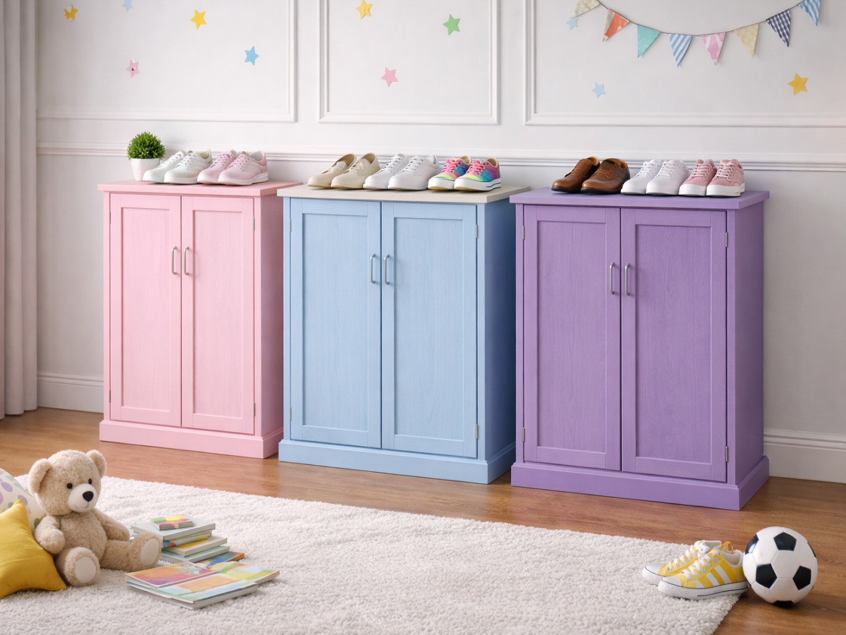 GREELEY (AUSSIE MADE) SHOE CABINET COLLECTION - ASSORTED COLOURS - STARTING FROM $899