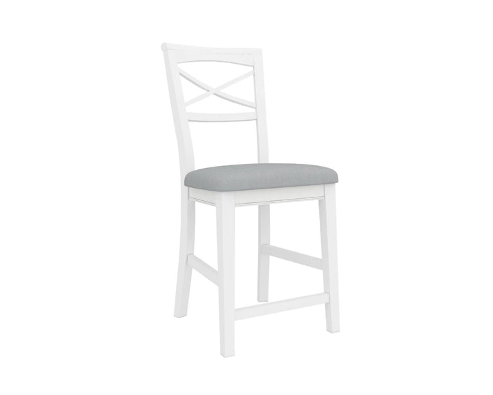 HEREFORD 7 PIECE DINING SETTING 1800(W) - WHITE