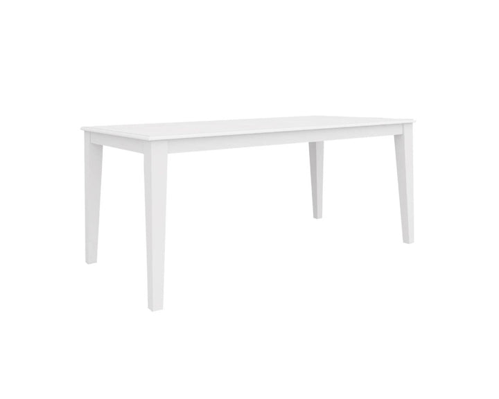 HEREFORD 7 PIECE DINING SETTING 1800(W) - WHITE