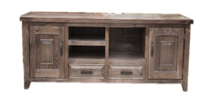 PINELANDS (HTGTV2) TV UNIT 2 - 700(H) x 2000(W) - GREY WASH