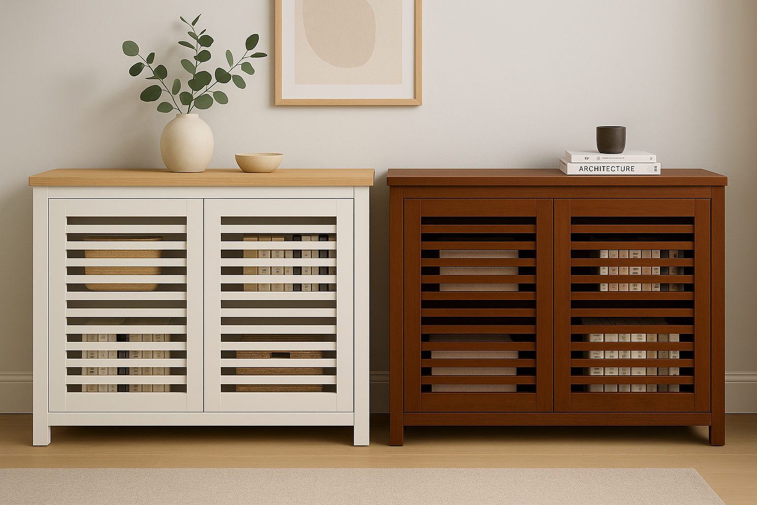 HOLLAND (AUSSIE MADE) FULL DOOR BUFFET / SHOE CABINET / STORAGE UNIT COLLECTION - ASSORTED COLOURS - STARTING FROM $699