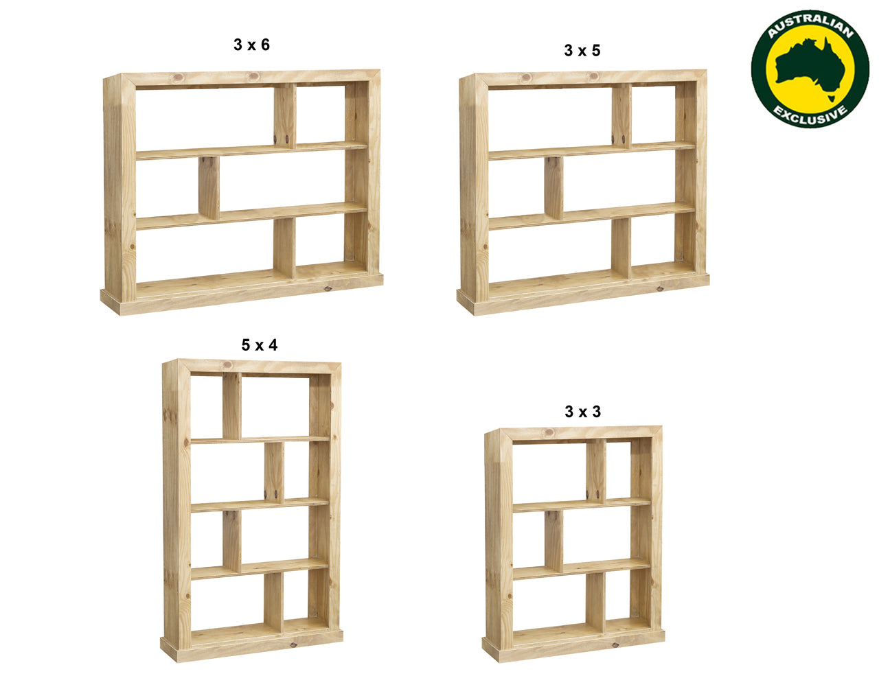 INDUSTRIALISED (AUSSIE MADE) LOWLINE ROOM DIVIDER COLLECTION - ASSORTED STAINED COLOURS - STARTING FROM $499