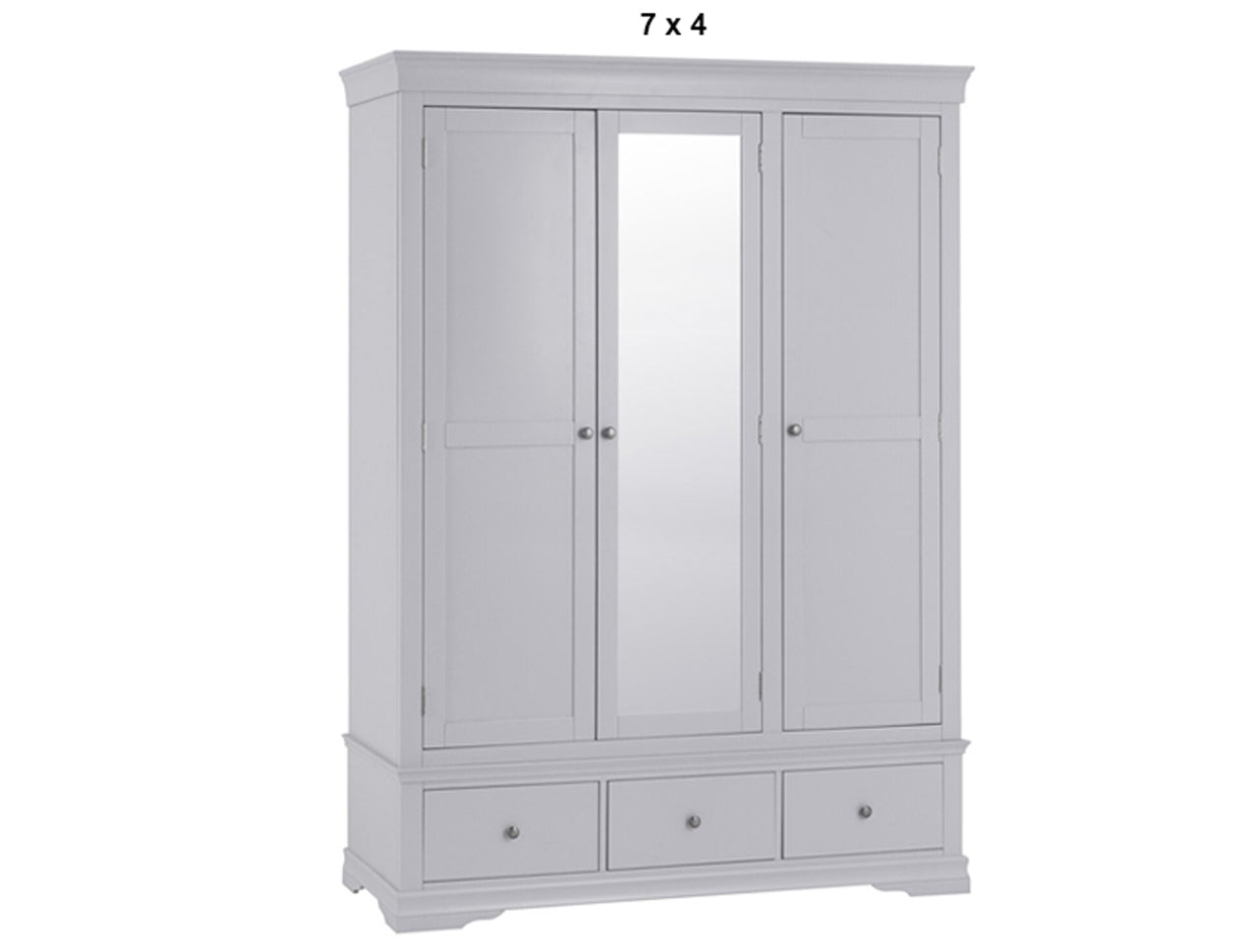 INVIGORATE (AUSSIE MADE) 3 DOOR / 3 DRAWER WARDROBE COLLECTION - ASSORTED PAINTED COLOURS - STARTING FROM $1999