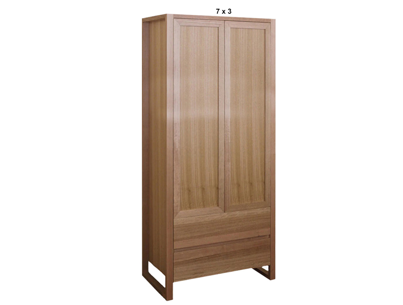 ELISA-MARIE (AUSSIE MADE) WARDROBE COLLECTION - TASSIE OAK COMBINATION - ASSORTED STAINED COLOURS - STARTING FROM $1599