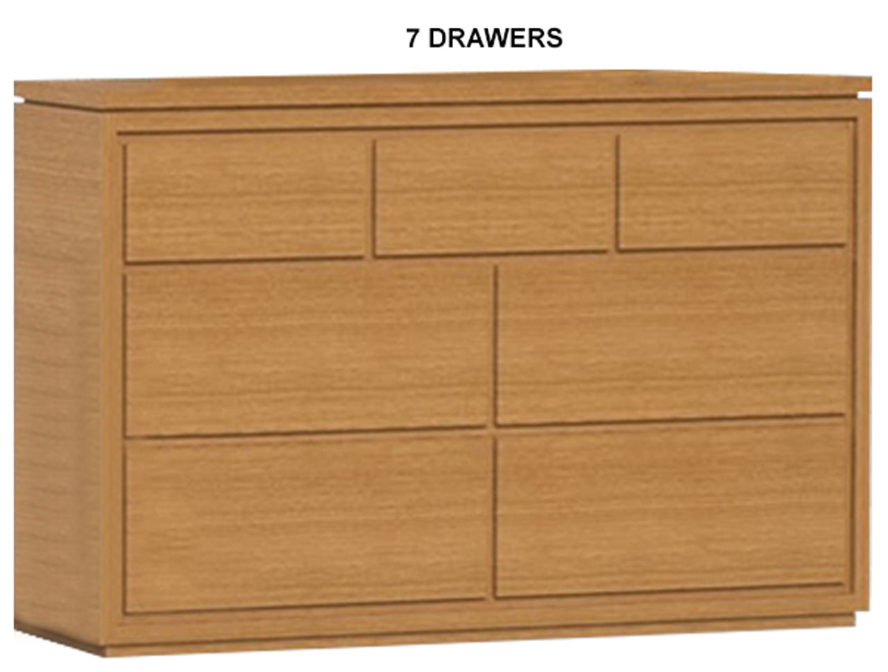 JACKIE (AUSSIE MADE) LOWBOY WITH FLOATING BASE COLLECTION - TASSIE OAK COMBINATION - ASSORTED STAINED COLOURS - STARTING FROM $1399