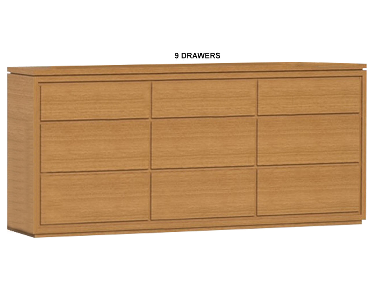 JACKIE (AUSSIE MADE) LOWBOY WITH FLOATING BASE COLLECTION - TASSIE OAK COMBINATION - ASSORTED STAINED COLOURS - STARTING FROM $1399