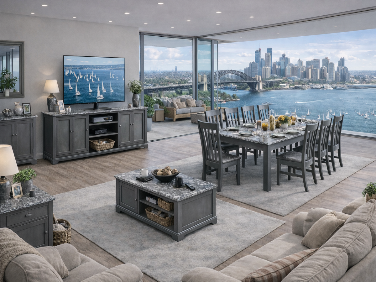 JOE (AUSSIE MADE) MARBLE & TIMBER DINING AND LIVING COLLECTION - ASSORTED COLOURS - STARTING FROM $9999