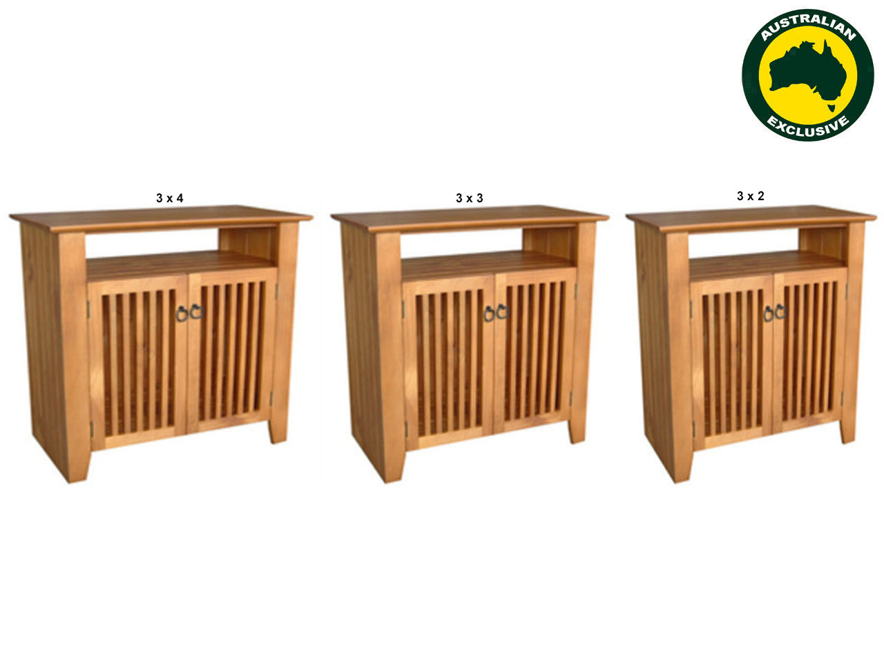 KENNY / MANILLA (AUSSIE MADE) TV STAND COLLECTION - ASSORTED STAINED COLOURS - STARTING FROM $549