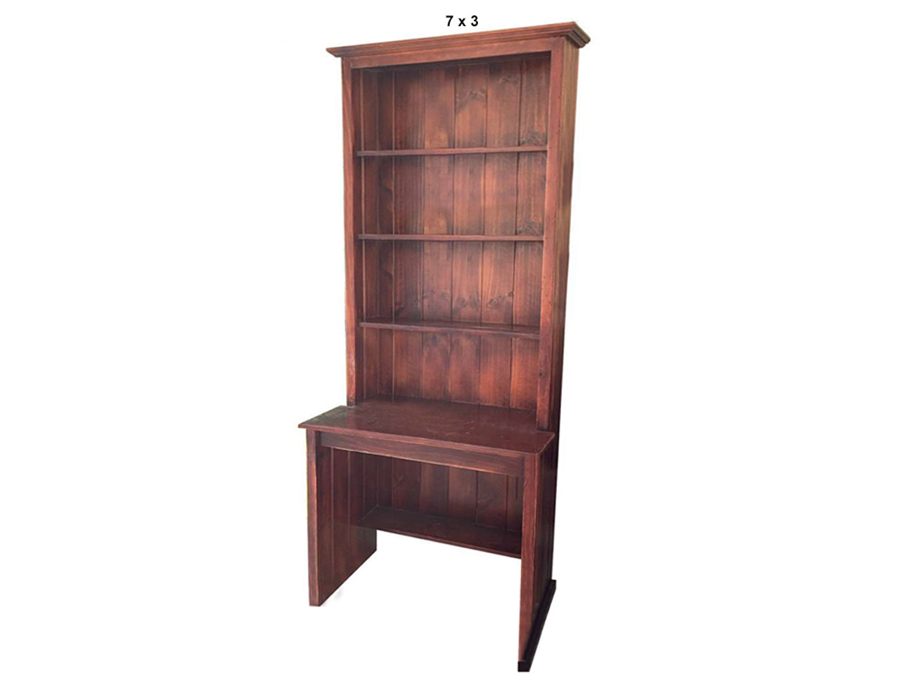 LEVI (AUSSIE MADE) DESK WITH HUTCH COLLECTION - ASSORTED STAINED COLOURS - STARTING FROM $999