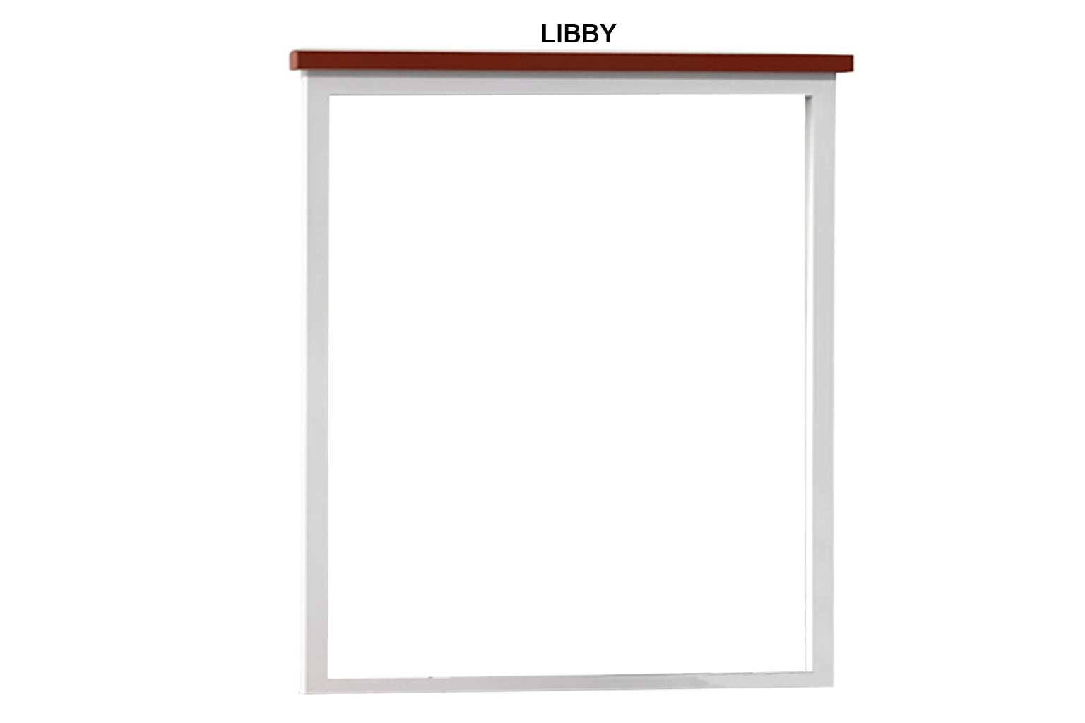 LIBBY (2-TONE) / TUDOR (PAINTED) / BELROSE (STAINED) - (AUSSIE MADE) MIRROR COLLECTION - ASSORTED COLOURS