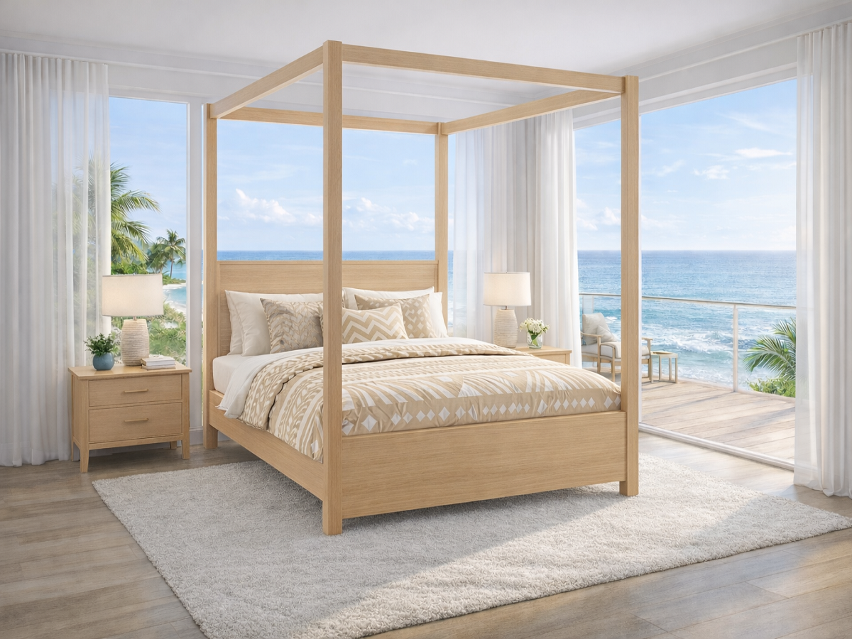 LOLLY (AUSSIE MADE) 4 POSTER BEDROOM COLLECTION – ASSORTED COLOURS - STARTING FROM $1749