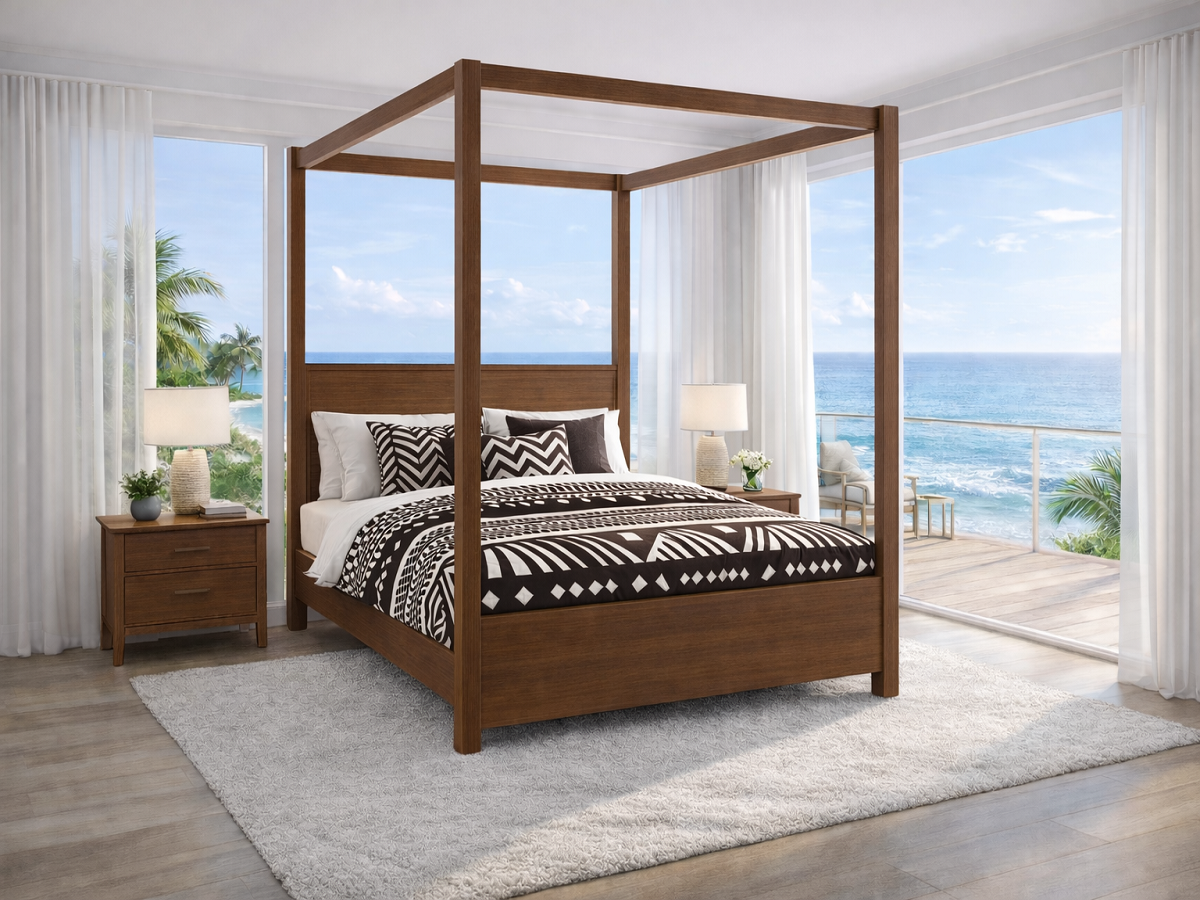 LOLLY (AUSSIE MADE) 4 POSTER BEDROOM COLLECTION – ASSORTED COLOURS - STARTING FROM $1749