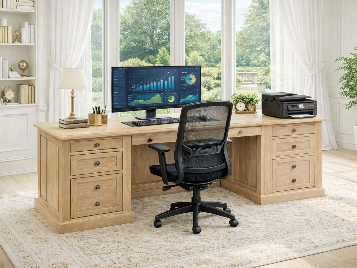 LUXURIOUSNESS (AUSSIE MADE) 9 DRAWER DESK COLLECTION - ASSORTED COLOURS - STARTING FROM $1999