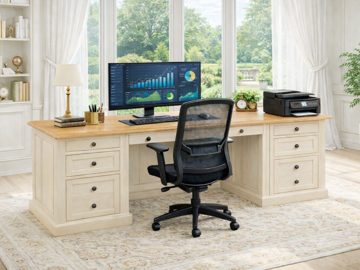 LUXURIOUSNESS (AUSSIE MADE) 9 DRAWER DESK COLLECTION - ASSORTED COLOURS - STARTING FROM $1999