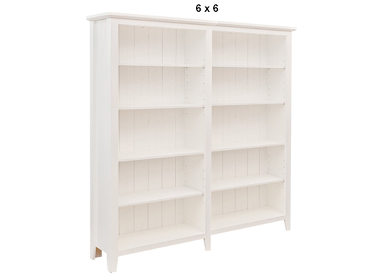 MANILLA (AUSSIE MADE) STANDARD BOOKCASE (3 SECTIONS) COLLECTION - ASSORTED PAINTED COLOURS - STARTING FROM $1399
