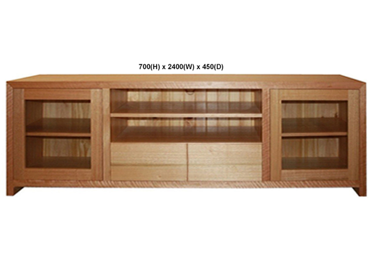 MORGAN (AUSSIE MADE) 2 DOOR / 1 DRAWER TV ENTERTAINMENT UNIT COLLECTION - TASSIE OAK COMBINATION - ASSORTED STAINED COLOURS - STARTING FROM $1299