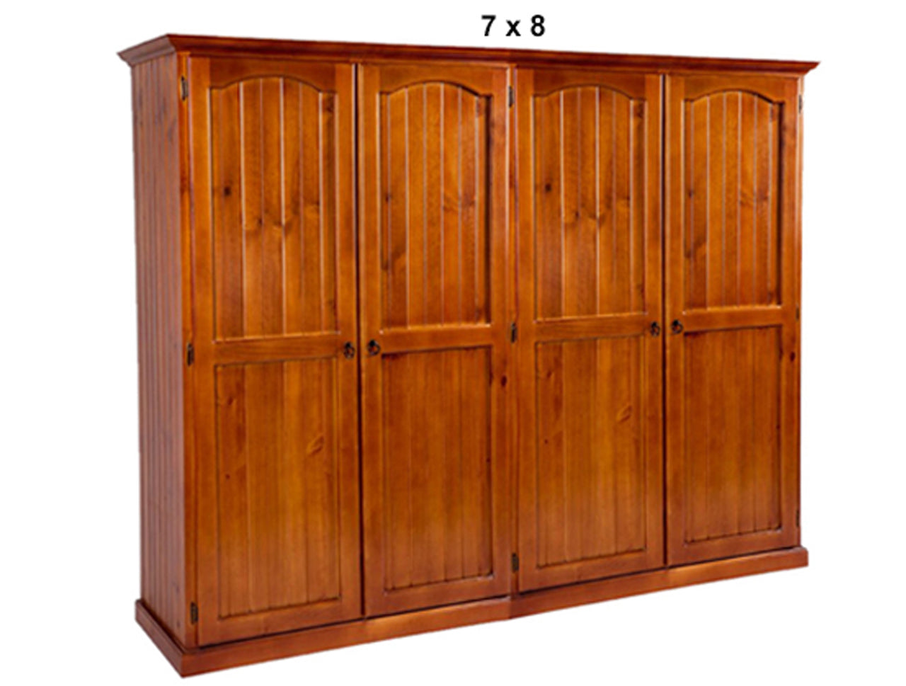 MUDGEE (AUSSIE MADE) 4 DOOR STANDARD PANTRY COLLECTION - ASSORTED STAINED COLOURS - STARTING FROM $1499