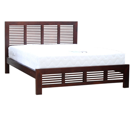 QUEEN MANLY 3 PIECE (BEDSIDE) BEDROOM SUITE - BALTIC (#215) , WALNUT (#219) OR GREYWASH (#501)