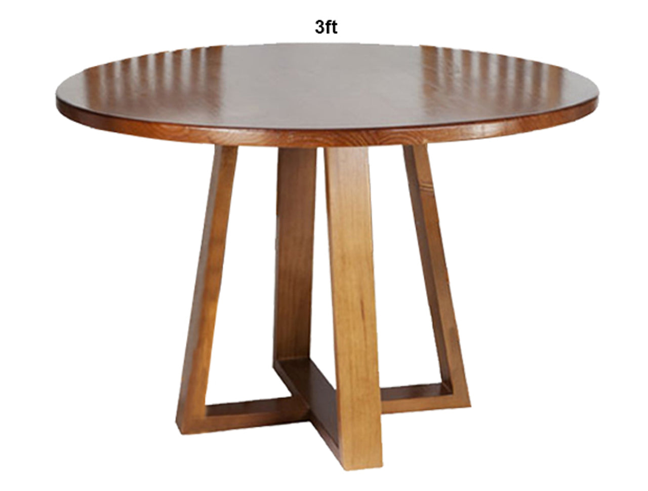 MAGNIFICENT (AUSSIE MADE) ROUND DINING TABLE COLLECTION - ASSORTED STAINED COLOURS - STARTING FROM $799