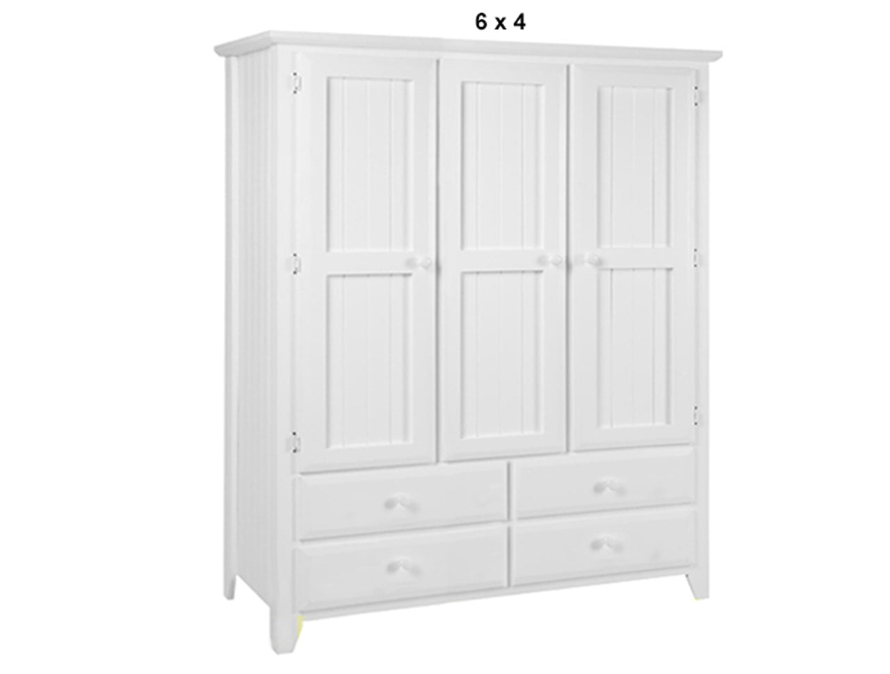 MANILLA (AUSSIE MADE) 3 DOOR / 4 DRAWER WARDROBE COLLECTION - ASSORTED PAINTED COLOURS - STARTING FROM $1499