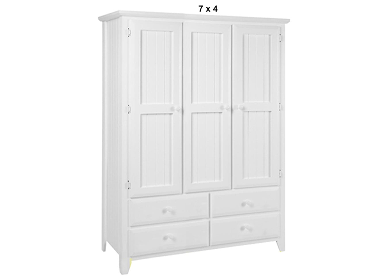 MANILLA (AUSSIE MADE) 3 DOOR / 4 DRAWER WARDROBE COLLECTION - ASSORTED PAINTED COLOURS - STARTING FROM $1499