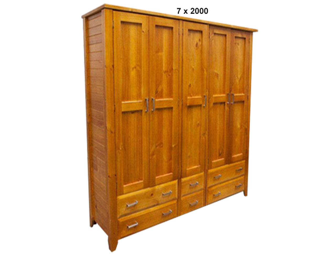 MANILLA (AUSSIE MADE) MULTIROBE 3 PIECE WITH 5 DOORS & 6 DRAWERS COLLECTION - ASSORTED STAINED COLOURS - STARTING FROM $1999