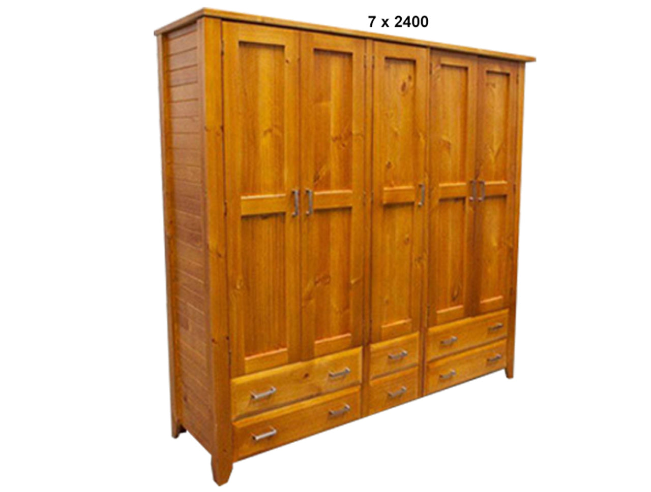 MANILLA (AUSSIE MADE) MULTIROBE 3 PIECE WITH 5 DOORS & 6 DRAWERS COLLECTION - ASSORTED STAINED COLOURS - STARTING FROM $1999