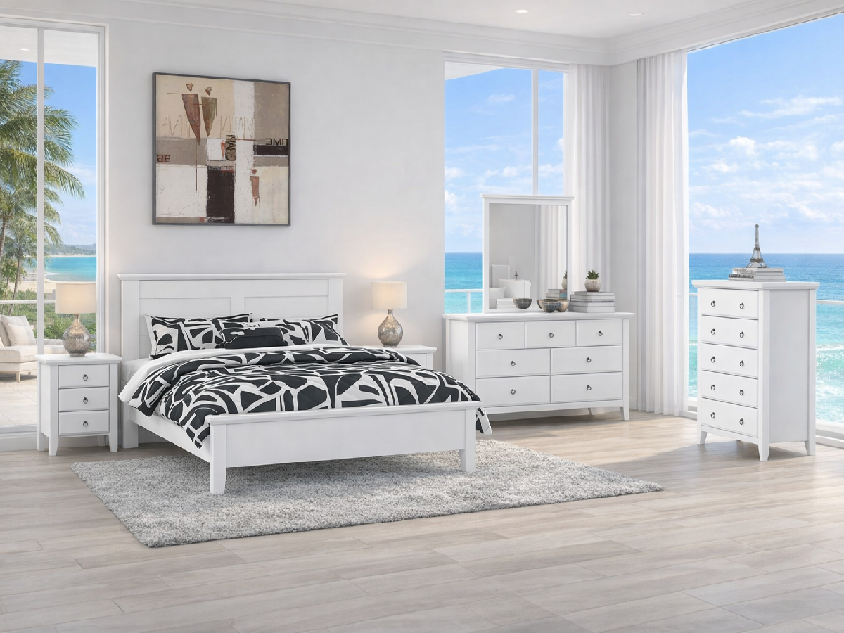 MANILLA (AUSSIE MADE) BEDROOM COLLECTION - ASSORTED COLOURS - STARTING FROM $1299