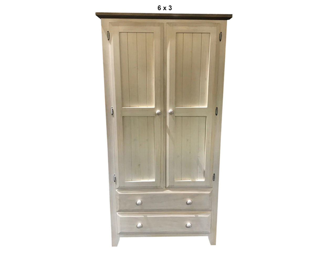 MANILLA (AUSSIE MADE) 2 DOOR / 2 DRAWER FLUSH WARDROBE COLLECTION - ASSORTED PAINTED COLOURS - STARTING FROM $1199