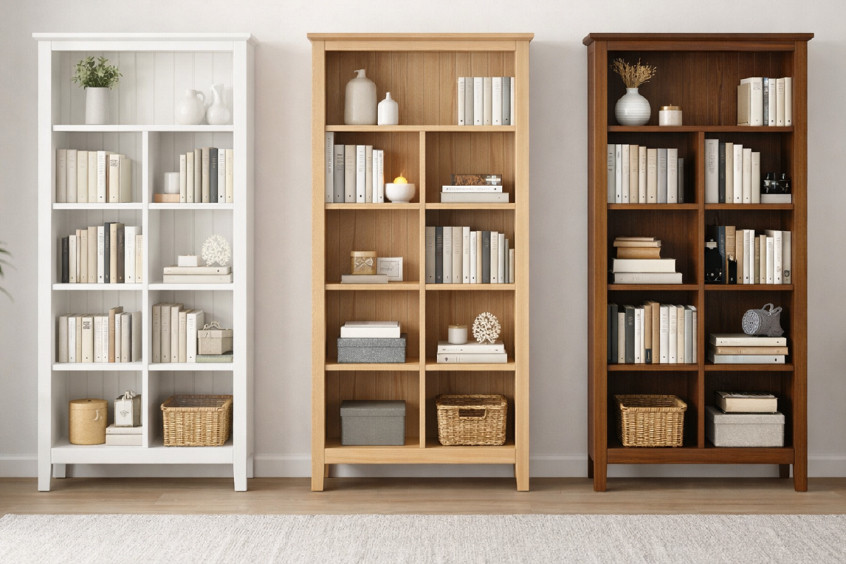 MANILLA (AUSSIE MADE) HIGHLINE BOOKCASE COLLECTION - ASSORTED COLOURS - STARTING FROM $599